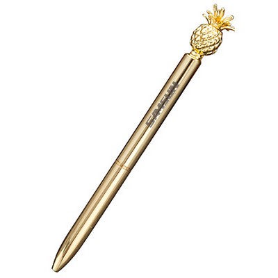 Metal Pineapple Ballpoint Pen