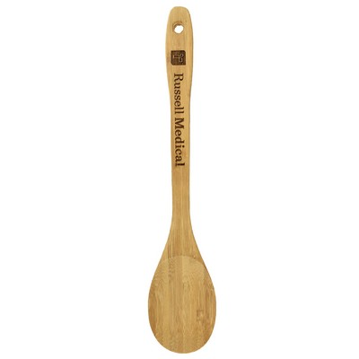 12" Premium Bamboo Spoon