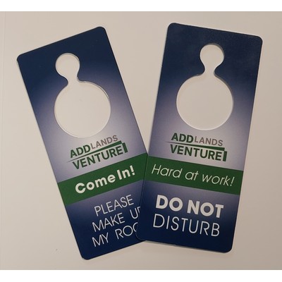 3.5" x 8" - Plastic Door Hanging Signs