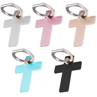 Cross Shape Phone Ring Holder