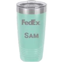 Polar Camel 20 Oz. Teal Ringneck Vacuum Insulated Tumbler w/Clear Lid