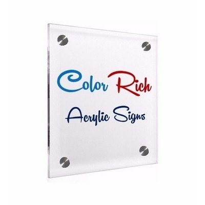 Premium Color Rich Acrylic Signage 2