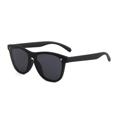 Sunglasses - Smoke Lenses - Black Frames