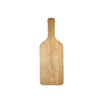 Maple Wine Bottle Cutting Board