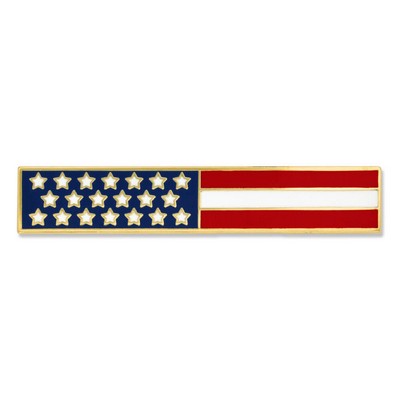 American Flag Bar Pin