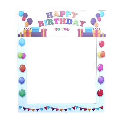 'Happy Birthday to You' Party Frame Photo Prop, 35 X 30 inches