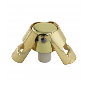 Quick Seal™ Gold Plated Champagne Stopper