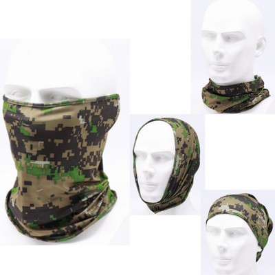 Polyester Face Shield Headband magic Head Scarf