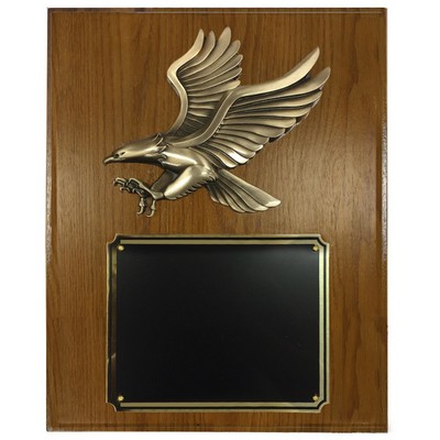 Large Modern Eagle Plaque (9" x 12")