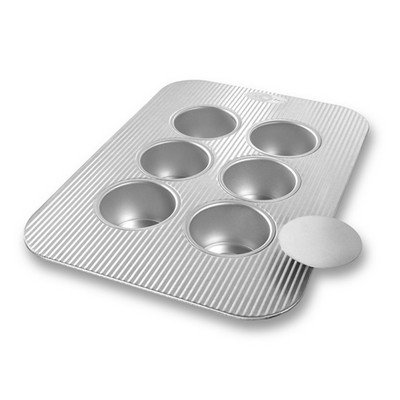 USA Pan® Mini 6 Well Cheesecake Pan, Made in the USA