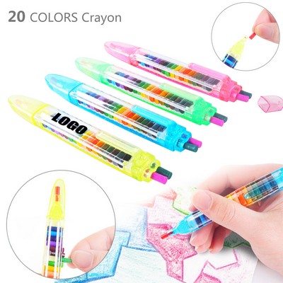 20 Colors in 1 Crayon