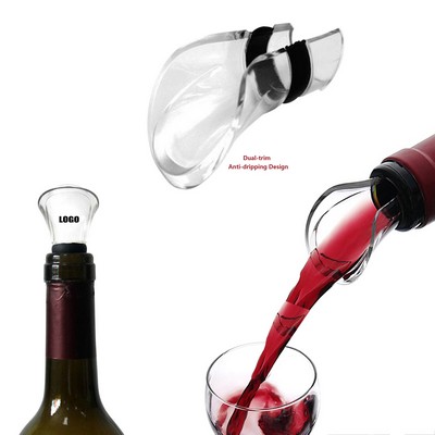 Open Mouth Wine Decanter Aerator Pourer