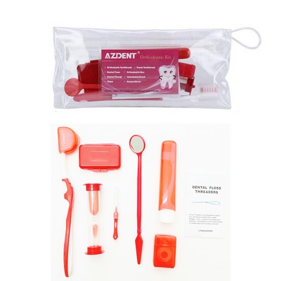 8-Piece Orthodontic Care Kit