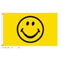 Smiley Face Boutique Flag (3'x5')