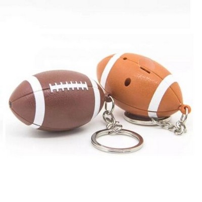 Football LED Sound Keychain