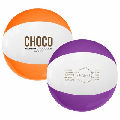 16" Two-Toned Beach Ball