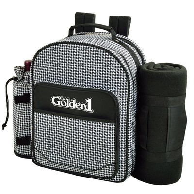 Picnic Backpack for 2 with Cooler & Blanket