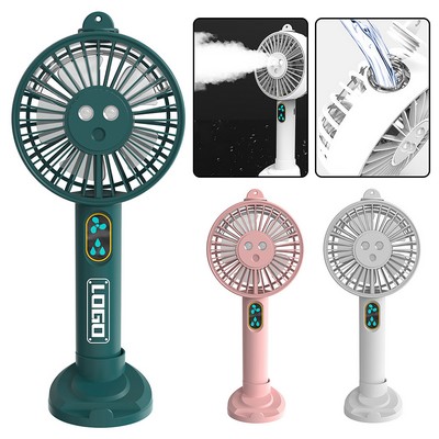 Rechargeable Spray Hydrating Fan