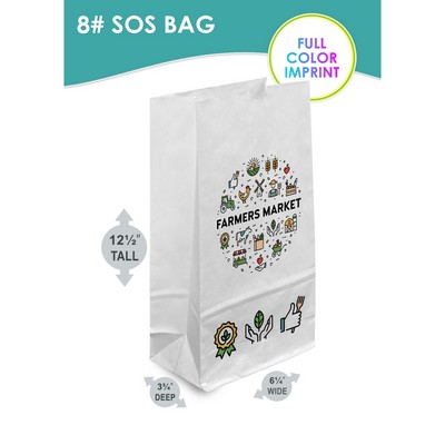 Full Color 8# SOS Bag - Digital Printing