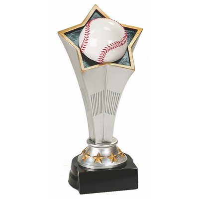 5 3/4" Baseball Rising Star Resin