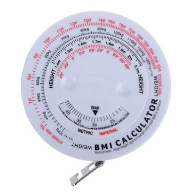 Body Mass Index Retractable Tape