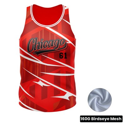 Women's Full Sublimation Basketball Jersey - Birdseye Mesh