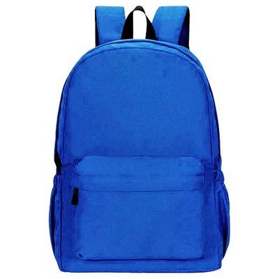 16 Classic Backpacks - Royal Blue, Water Resistant (Case of 25)