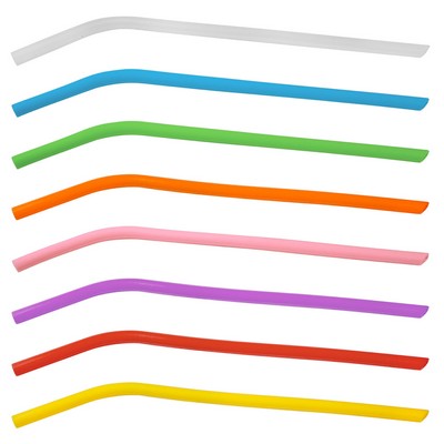 Silicone Straw, 10", small 5/16" diameter