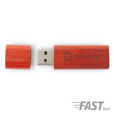 Bonnie Mahogany Curved-Edge USB-256MB