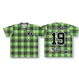 Plaid Pullover Baseball Jersey