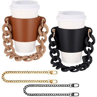 Reusable Coffee Sleeves Chain Heat Insulation Cup