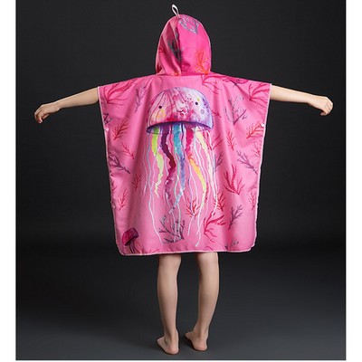 Children's Hooded Cloak Towel