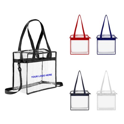 Clear PVC Bag with Strap