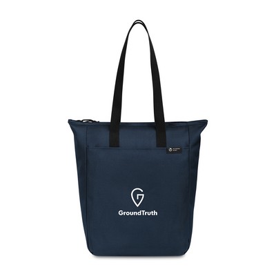 Renew rPET Zippered Tote - Navy