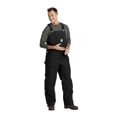 Carhartt® Tall Firm Duck Insulated Bib Overalls