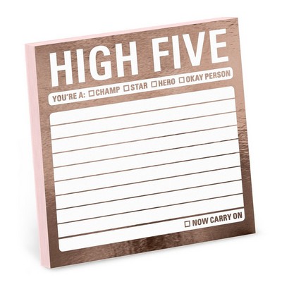 Metallic Stickies: High Five