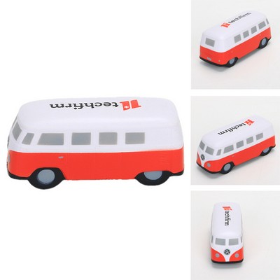 PU Foam Bus Shaped Squeeze Ball