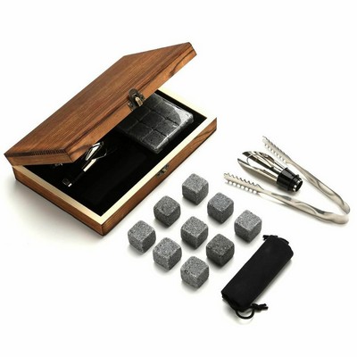 Whiskey Chilling Rock Stones Gift Set