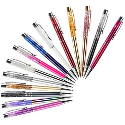 Metal Powder Floater Colorful Fashion Gold Powder Drifting Sand Pen