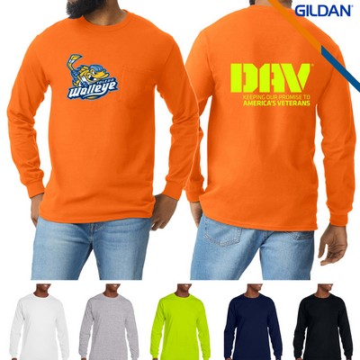 Gildan 6.1Oz. 100% Cotton Preshrunk Long Sleeve Adult T-Shirts