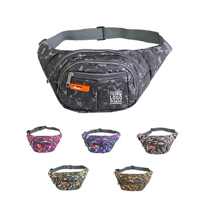 Nylon Camo Multi-function Funny Pack