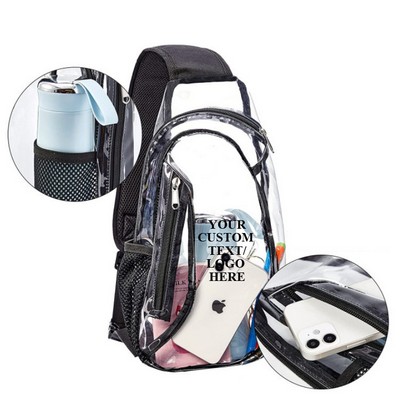 Transparent Sling Backpack