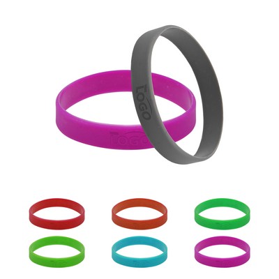 Debossed Silicone Wristband