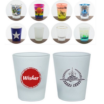 2oz Heavy Based Clear Shot Glasses