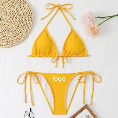 Two Piece Swimsuit For Women Triangle Bikini