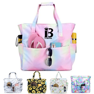 Beach Pool Tote Bags