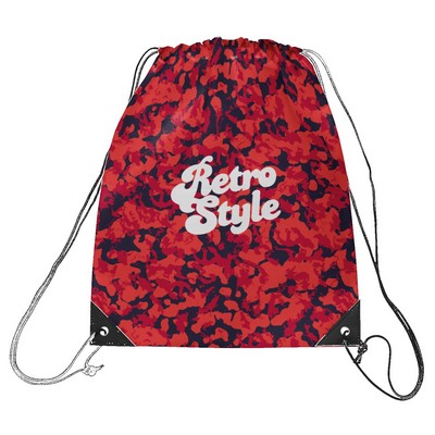 Full Sublimation Standard Polyester Drawstring Bag