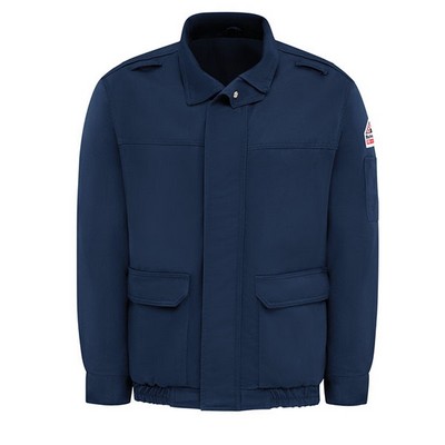 Bulwark™ Men's Lined Bomber Jacket - Navy Blue