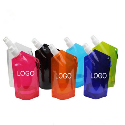 18 OZ Collapsible Water Bottle