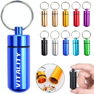 Keychain Pill Holder